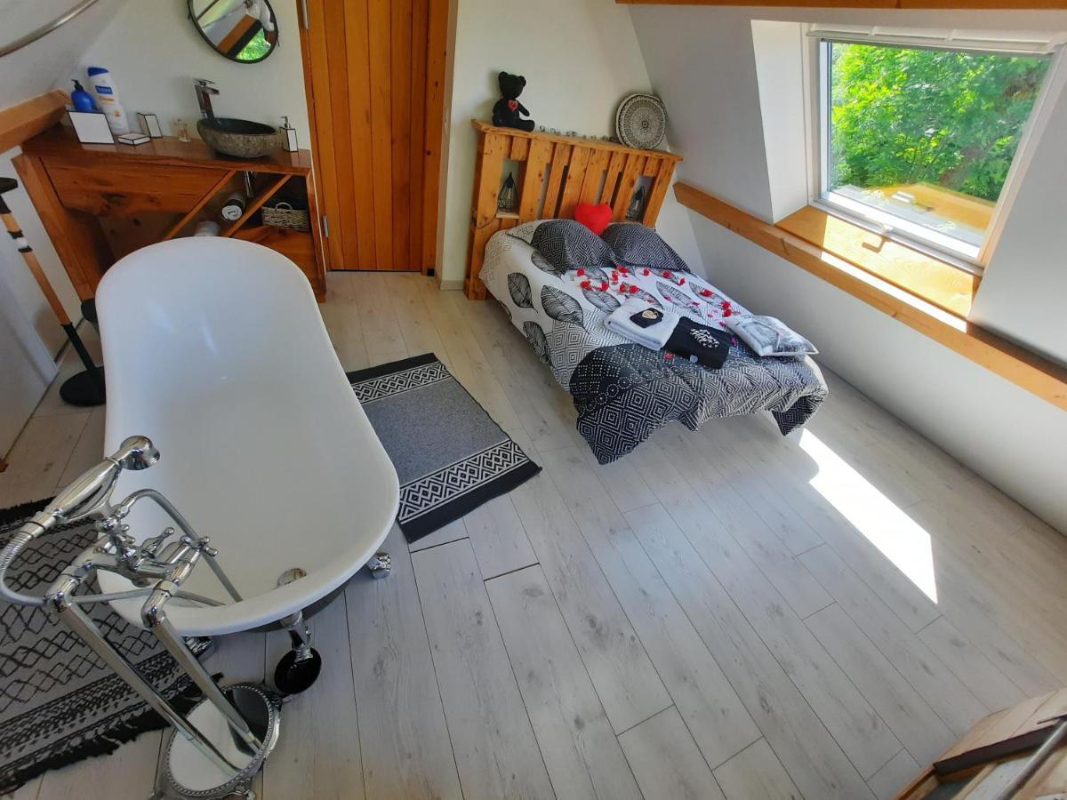 Au Calme Absolu chez Nicolas Chambre calme complet Lindry Exterior foto