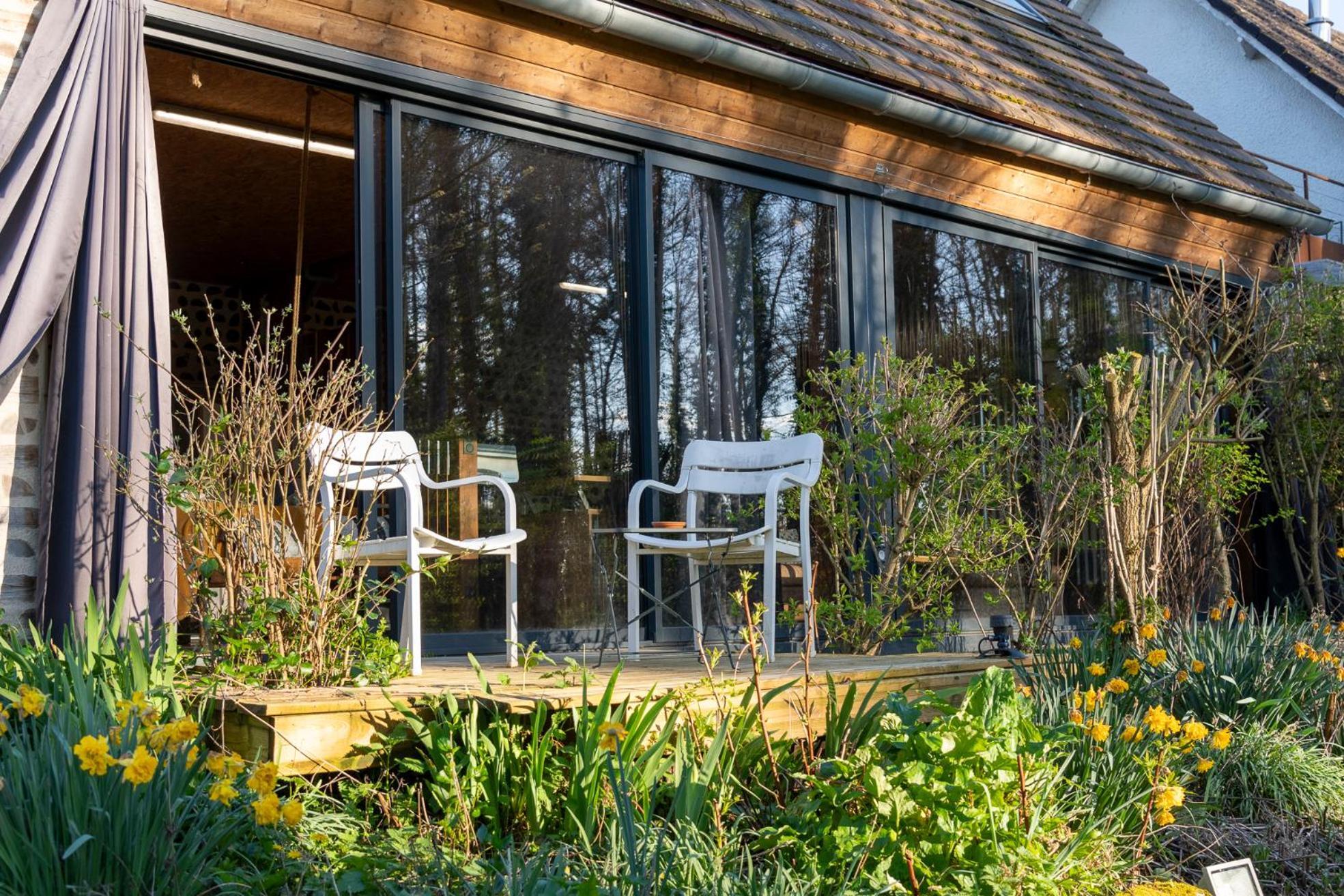 Au Calme Absolu chez Nicolas Chambre calme complet Lindry Exterior foto