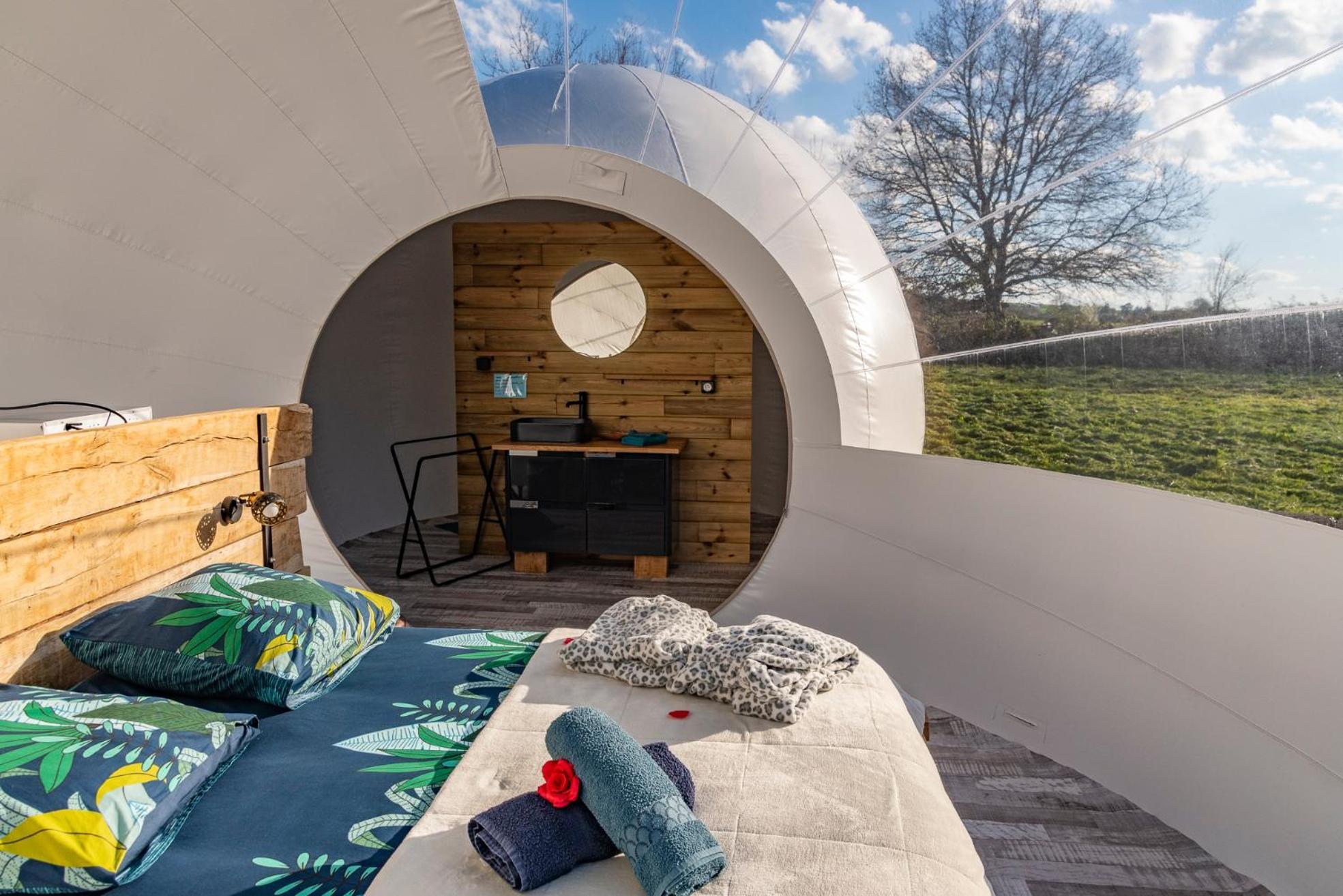 Au Calme Absolu chez Nicolas Chambre calme complet Lindry Exterior foto